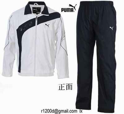 jogging puma blanche