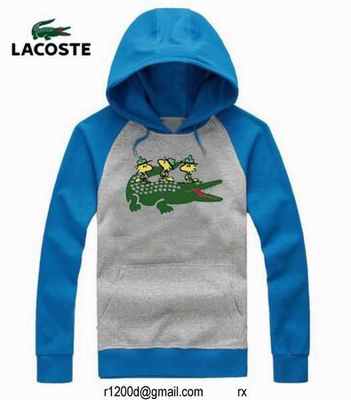 sweat lacoste pas cher